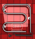 Полотенцесушитель ДВИН HD MI 50/50 без полки Электрический (¾" K Hitze Полированный) 50255002