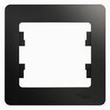 Рамка 1 пост GLOSSA антрацит SchE GSL000701