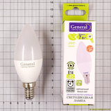 Лампа GLDEN-CF-7-230-E14-6500