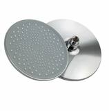 GFmark - Лейка " тропический душ " круглая, из высокопрочного АБС пластика, серая вставка с белыми к