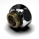 Сгон с накидной гайкой ГШ 1"х1/2" Двин