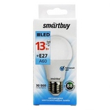 Светодиодная (LED) Лампа Smartbuy-A60-13W/6000 (SBL-A60-13-60K-E27)