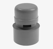 ФВ Аэратор D 50мм полипропилен серый   1/80