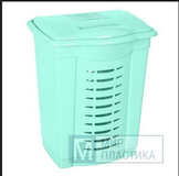 Корзина для белья ДУНЯ НОВАЯ (уп.12) ментоловая