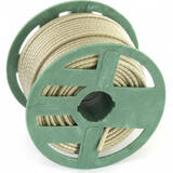 Трос металлополимерный прозрачный ПР-5.0, (5,0мм толщина, катушка 100м.п.), Россия// Сибртех