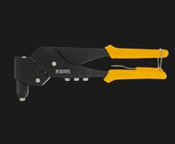 Заклепочник ручной, 285 мм, поворотный, 0-360, заклепки 2,4-3,2-4,0-4,8 мм// Denzel