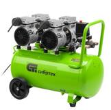 Компрессор безмаслянный малошумный МБ 2000/50, 2000 Вт, 50л, 300 л/мин// Сибртех