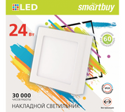 Встраиваемый (LED) светильник DL Smartbuy Square-24w/4000K/IP20 (SBL-DLSq-24-4K)/20