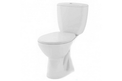 Компакт Mito Grey 031, арм.1-ур, с кр.полипр, косой вып, ниж.подвод, белый