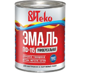 Эмаль ПФ-115 Вишня / 0,8 кг. / Царицынские