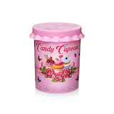 контейнер Candy №2 круглый розовый/36