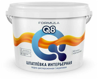 Шпатлевка интерьерн. латекс FORMULA Q8 3 кг