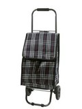 Тележка с сумкой D203ECO "Tartan", 30 кг