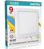 Встраиваемый (LED) свет-к DL Smartbuy Square-9w/4000K/IP20(SBL-DLSq-9-4K)145*145мм(врезн:125*125мм)