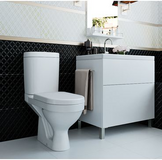 Компакт KRISTAL 011 3/6 с кр.дюропл., lift, easy-off, белый, Сорт1