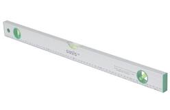 236 Уровень алюминиевый коробчатый Oasis Eco 1000 мм, 3 глазка, линейка 103040500004