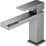 Смеситель BELZ B10613-3 для раковины, латунь, оружейная сталь