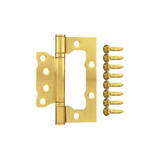 петля-бабочка без врезки 4х3" 2,2мм pb золото, арт.1