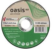 230 Диск отрезной 115х1,2х22,2 мм (P60) Oasis Eco 102060200012 (10 шт в упак)