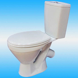 Компакт ROSA ОКА косой слив, нижний подвод, сиденье ППР, 3/6л