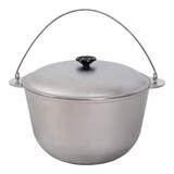 Казан походный с крышкой дм 280 мм обьем 8л