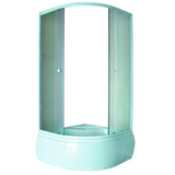 B06 Душ.угол 80*80 выс.под, рифл.  2к