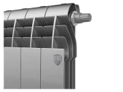 Радиатор Royal Thermo BiLiner 350/Silver Satin  - 8 секц. RTBSS35008