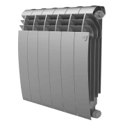 Радиатор Royal Thermo BiLiner 500/Silver Satin  - 6 секц. RTBSS50006