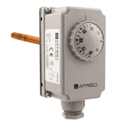 Погружной термостат Afriso с гильзой - ТС2 0-90С
