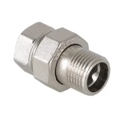 VTr.341.N.0004 Сгон прямой разъемный (американка) VALTEC 1/2" вн.-нар.